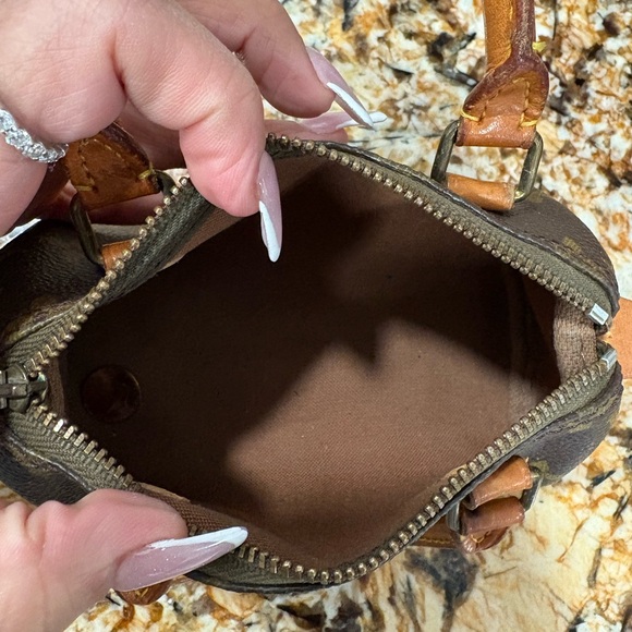 Louis Vuitton Monogram Mini Speedy Bag - Picture 9 of 13